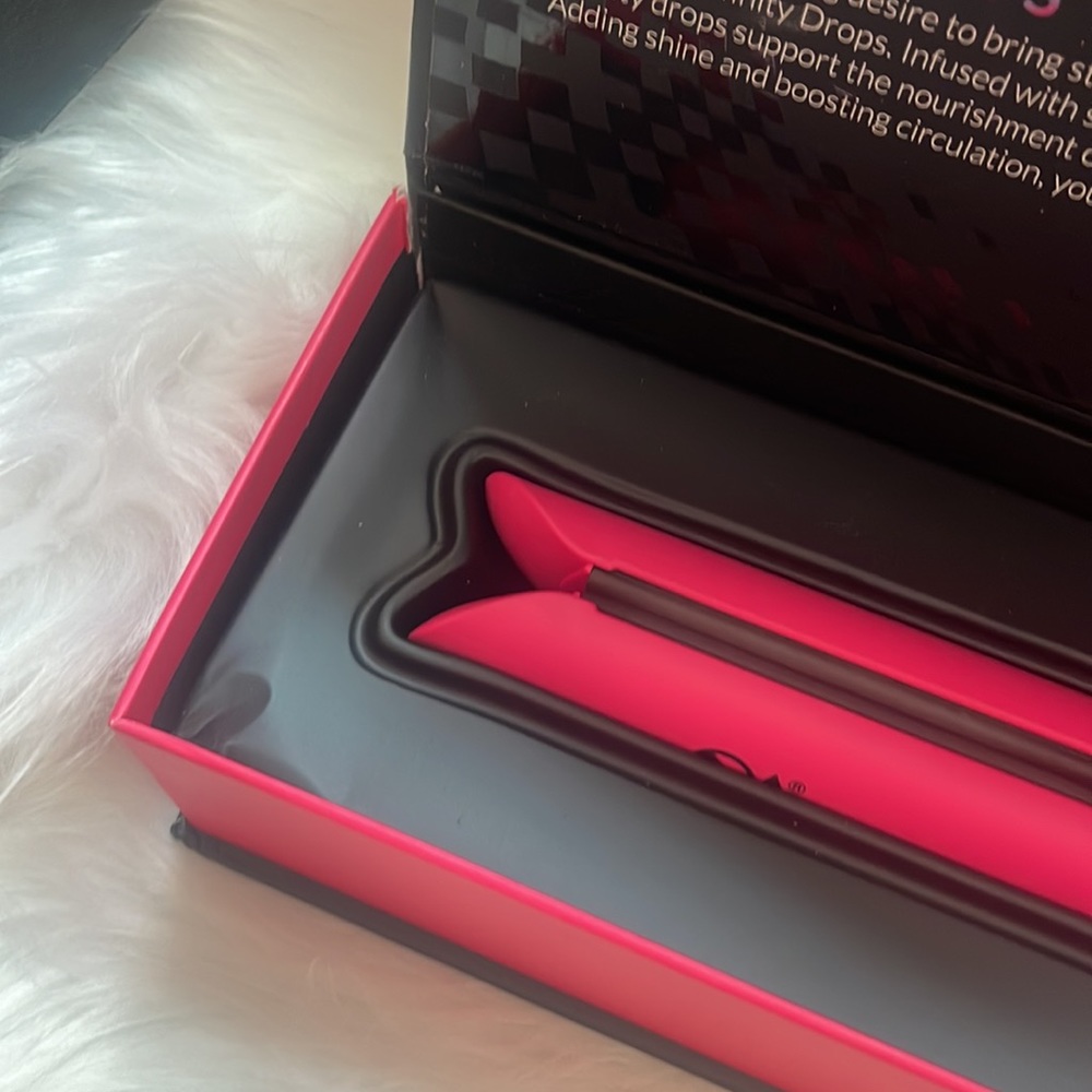 SA Bionic Pro Ceramic Hair Straightener/ Flat Iron by Straight Ahead pink NEW - Picture 5 of 5